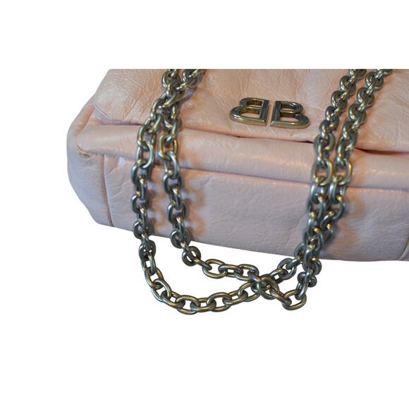 Balenciaga Monaco Mini Shoulder Bag in Rose Pink - Picture 11 of 11